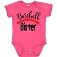 thumbnail image 3 of Inktastic Baseball Sister Boys or Girls Baby Bodysuit, 3 of 5