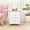 White, variant on Nightstand, Bedside Table with 2 Storage Drawers, Wooden Top Fabric Cabinet Kids Mini Dresser for Bedroom, Closet, Entryway, College Dorm, Black