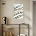 thumbnail image 3 of Neutral Lines I Boho Abstract Wall Art Canvas Wall Art by Art Remedy, White Floater Frame, 21" x 31", 3 of 7