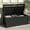Black, variant on Uforic Outdoor 120 Gallon Large Resin Deck Box, Outdoor Storage Boxes with X-Shaped Front, for Patio Garden, Waterproof & Lockable, Light Brown