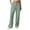 c01Green, variant on Arnsht Womens Zip Front Wide Leg Long Pants High Waist Causal Cargo Pants Cotton Pocket Lightweight Comfort Pants Brown L