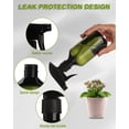 thumbnail image 4 of Amber Spray Bottles, 2Pcs 300ml Empty Spray Bottles for Cleaning, Mist Water Spray Bottle for Hair and Gardening, Adjustable Trigger Sprayer with Spray Stream Settings, 4 of 7
