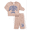 MOCHA, variant on Hello Kitty and Friends Baby Girls Graphic Sweatshirt and Flared Leggings Set, 2-Piece, Sizes 0M-24M