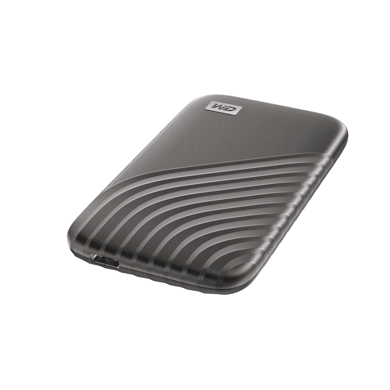 WD Drive, - Solid External 4TB WDBAGF0040BGY-WESN State My Gray Passport SSD, Portable