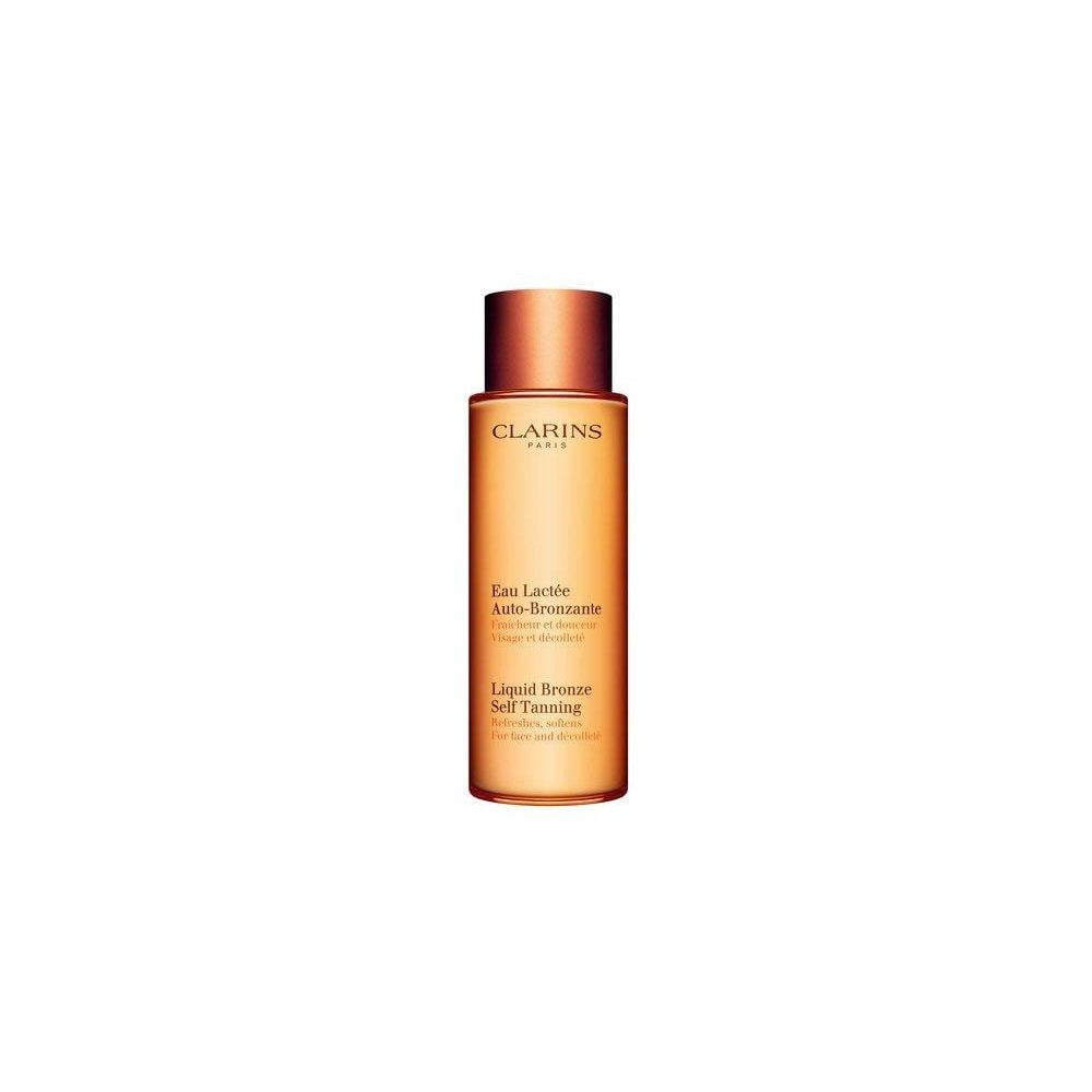 Clarins clarins liquid bronze self tanning, face and decollete, 4.2