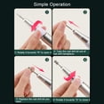 thumbnail image 2 of Labymos Portable Nail Drill Machine with Digital LCD Screen 30000RPM Touch Control Rechargeable Electric Nail File Nail Drill Pen for Acrylic Nails Manicure Pedicure Nail Grinding Polishing Cuticle, 2 of 7