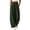 Army Green plus size wide leg harem pants a1, variant on Women Plus Size Wide Leg Elastic Waist Harem Pants with Pockets Solid Casual Lounge Pant Long Pants Party, Brown 3XL