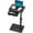 Black, variant on TV Tray with Drawer & Device Slot, Swivel Height Adjustable bedside table, Sofa Side Table for Eating, C Shaped Couch Table for Living Room & Bedroom, Portable Snack End Table for Couch & Bed, Black