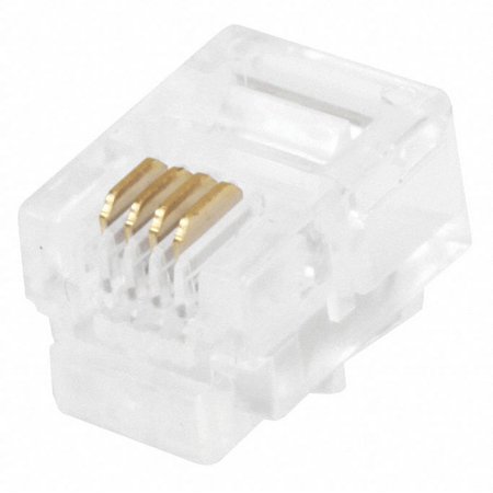 UPC: 0844660072690 | Monoprice Plug Modular RJ11 6P4C Solid PK50 7269