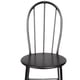 thumbnail image 5 of Silla de comedor de hierro en miniatura para casa de muñecas simulada a escala 1:6, mano de obra exquisita Negro, 5 of 6