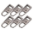 thumbnail image 2 of veasfak 6 PCS Zipper Pull Replacement Handle Mend Fixer Zipper Tab Zipper Sliders Zipper Grey S, 2 of 9