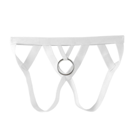 Yuhangmm Men s Solid Color Sexy Underwear Ring Hollow Underwear Thong plus Size Lingerie for Women with Underwire