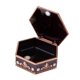 thumbnail image 2 of Elegante caja de almacenamiento de joyería de estrella de hexagrama de princesa para collar Púrpura Hugo Almacenaje de joyas de época, 2 of 10