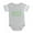 Heather Gray, variant on CafePress - Shamrock My World - Cute Infant Baby Football Bodysuit