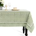 thumbnail image 1 of Mantel CPC COTTON PRINT CLUB 203x304 cm con estampado de bloques verdes, 1 of 9
