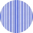 thumbnail image 1 of Ahgly Company Machine Washable Indoor Round Transitional Light Slate Blue Area Rugs, 8' Round, 1 of 7