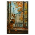 thumbnail image 3 of Hudo dog lovers gifts for women - Pembroke Welsh Corgi Dog Wall Art Canvas, Dog Art, Dog Wall Decor, Pembroke Welsh Corgi Dog Poster Print Painting for Bedroom, Living Room, 3 of 5