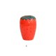 thumbnail image 5 of Ounissouiy Jarrones de cerámica para arreglos florales, maceta hidropónica con bonita forma de fresa, botella, jarrón para plantar, adornos para Suministros de cerámica y alfarería Rojo pequeño Ounissouiy HA071888-01, 5 of 6
