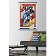 thumbnail image 2 of Marvel Trading Cards - Captain America Wall Poster with Magnetic Frame, 22.375" x 34", 2 of 6