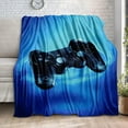 thumbnail image 2 of Bedding Gaming Throw Blanket Super Soft Gamer Gift for Couch Sofa for Kids Boys Teens Video Game 50x40in, 2 of 7