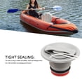 thumbnail image 3 of Kayak Boat Air Valve, Non Corrosive Inflatable Boat Gas Valve 2 Seal  PVC 8 Teeth  for Rubber Dinghy Raft, 3 of 8