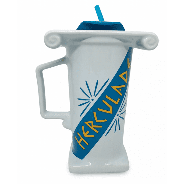 Disney Hercules Herculade Travel Mug with Straw and Lid New