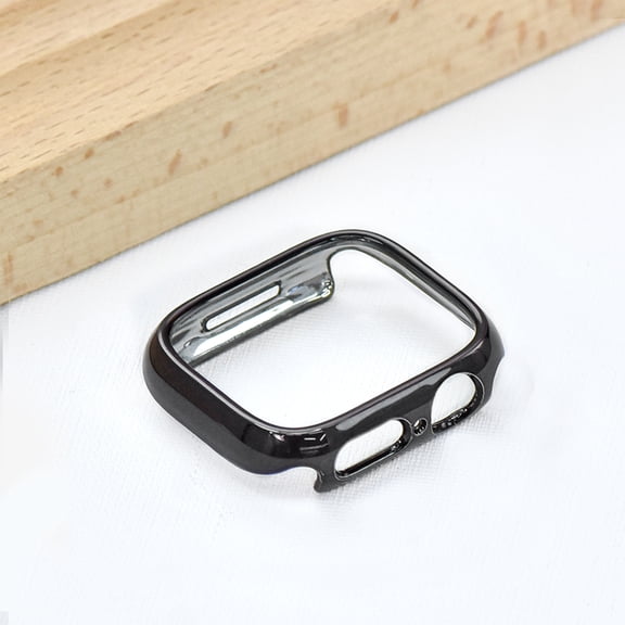 Allytechgroup Case for iWatch Series 9/8/7 41mm, Lightweight Shockproof Protective Hard PC Bumper for Women Men for Apple Watch Series 9/8/7 41mm, Black