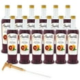 thumbnail image 4 of Amoretti - Premium Blood Orange Syrup, 94 Servings Per Bottle (750 ml), with Pump for Flavoring Coffees, Cocktails, and other Beverages, Gluten Free, GMO/GEO Free, Preservative Free, 4 of 5
