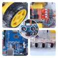 thumbnail image 4 of de Robot inteligente para coche, codificación mecánica DIY, proyecto programable DIY, licencia de telemando, de chasis Baoblaze coche robótico, 4 of 7