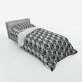 thumbnail image 3 of Ambesonne Floral Bedding Set 4 Pcs, Victorian Inspired Classical, Queen, Charcoal Grey White, 3 of 3