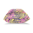 thumbnail image 4 of Yellow Background with Purple Palm Leaves Throw Pillow Covers Pillowcases 16 x 16 Inch Home Decor 2 Packs for Bedroom Sofa, 4 of 6