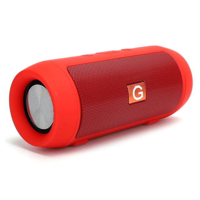Altavoz Bluetooth Subwoofer inalámbrico Altavoz portátil Accesorios electrónicos para exteriores Hogar Rojo