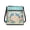 Beach Dolphin Pattern Print, variant on Gothic Skull Couple Print Ladies Leather Crossbody Bag, Waterproof Shoulder Purse Lightweight Fashion Purse Satchel for Shopping Work