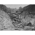 thumbnail image 2 of OSullivan, Timothy H 14x12 Black Modern Framed Museum Art Print Titled - Rocks could not save him at the Battle of Gettysburg, 2 of 4