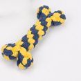 thumbnail image 3 of Pet Rope Toy Bone Shape Teeth Cleaning Interactive Dog Chew Rope Pet Bite Toy, 3 of 7