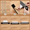 thumbnail image 4 of Acrylic Book Binding Press Machine Findings 15x1.5Inch Black Flat Paper Press Machine Acrylic Form Factor Padding Press, 4 of 6