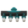 thumbnail image 2 of Oubit Metal Valve Water Splitter,4 Way Hose Splitter Way Hose Connector Way Hose Splitter Rugged and Tough, 2 of 9