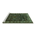 thumbnail image 2 of Ahgly Company Machine Washable Indoor Rectangle Animal Turquoise Blue Traditional Area Rugs, 3' x 5', 2 of 4