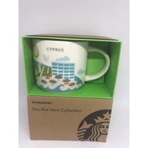 Starbucks You Are Here Cyprus Ceramic Coffee Mug New with Box