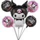 thumbnail image 1 of 5Pcs Cute Anime Party Decoration Balloons,Aluminum Film Material Double Sided Balloons,Anime Theme Party Supplies,Kawaii Birthday Party Ballons, 1 of 4