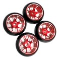 thumbnail image 1 of Llantas de rueda de neumáticos Ajuste para K989 P929 Crawler Car Caminas Repuestos de actualización rojo CUTICAT ruedas y neumáticos rc, 1 of 3