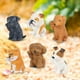 thumbnail image 4 of Modelo Juguetes Adornos Figuras Duraderas Estatuas para Mesa de Arena Accesorios de Película Jardín de Hadas Micro Paisa , cachorro E-6 piezas Hugo Estatuas en miniatura, 4 of 10