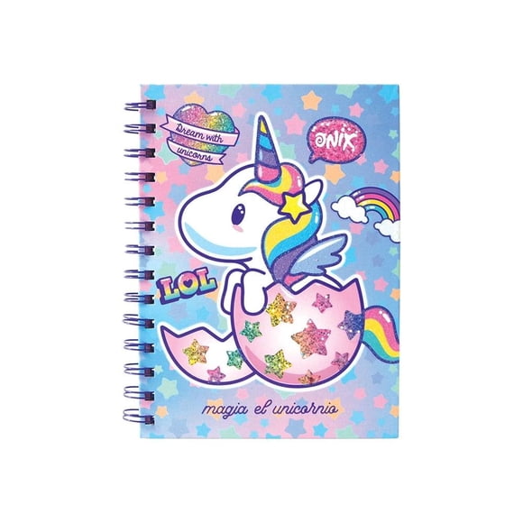 Libreta Danpex Tamaño Esquela con Espiral y Elástico 70 Hojas Rayadas Onix