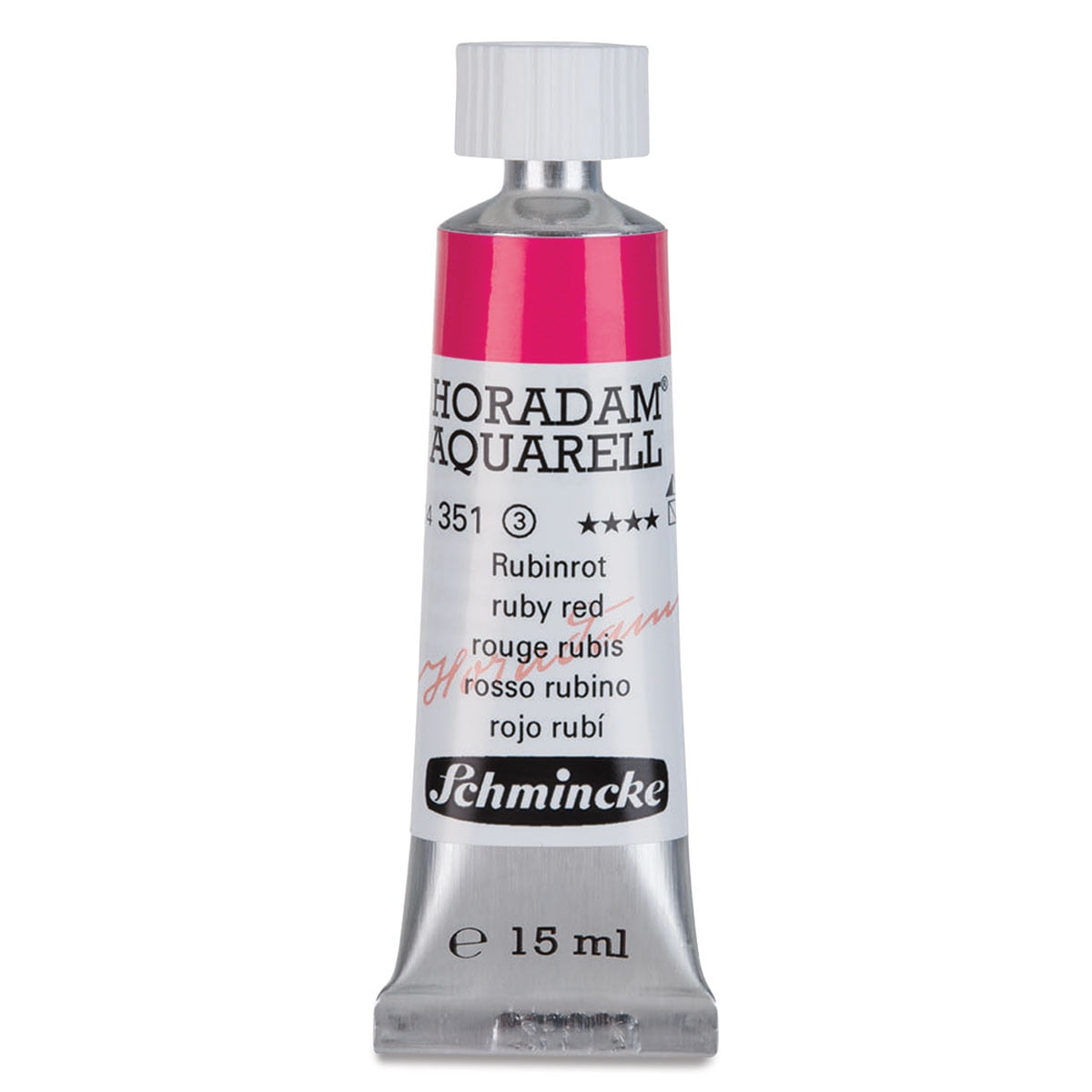 Schmincke Horadam Aquarell Artist Watercolor - Ruby Red, 15 ml tube
