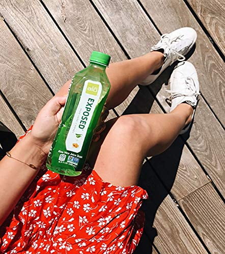Alo Exposed Pure Natural Honey Aloe Vera Juice Drink, Wheatgrass, 16.9 fl  oz, 12 Pack - Walmart.com