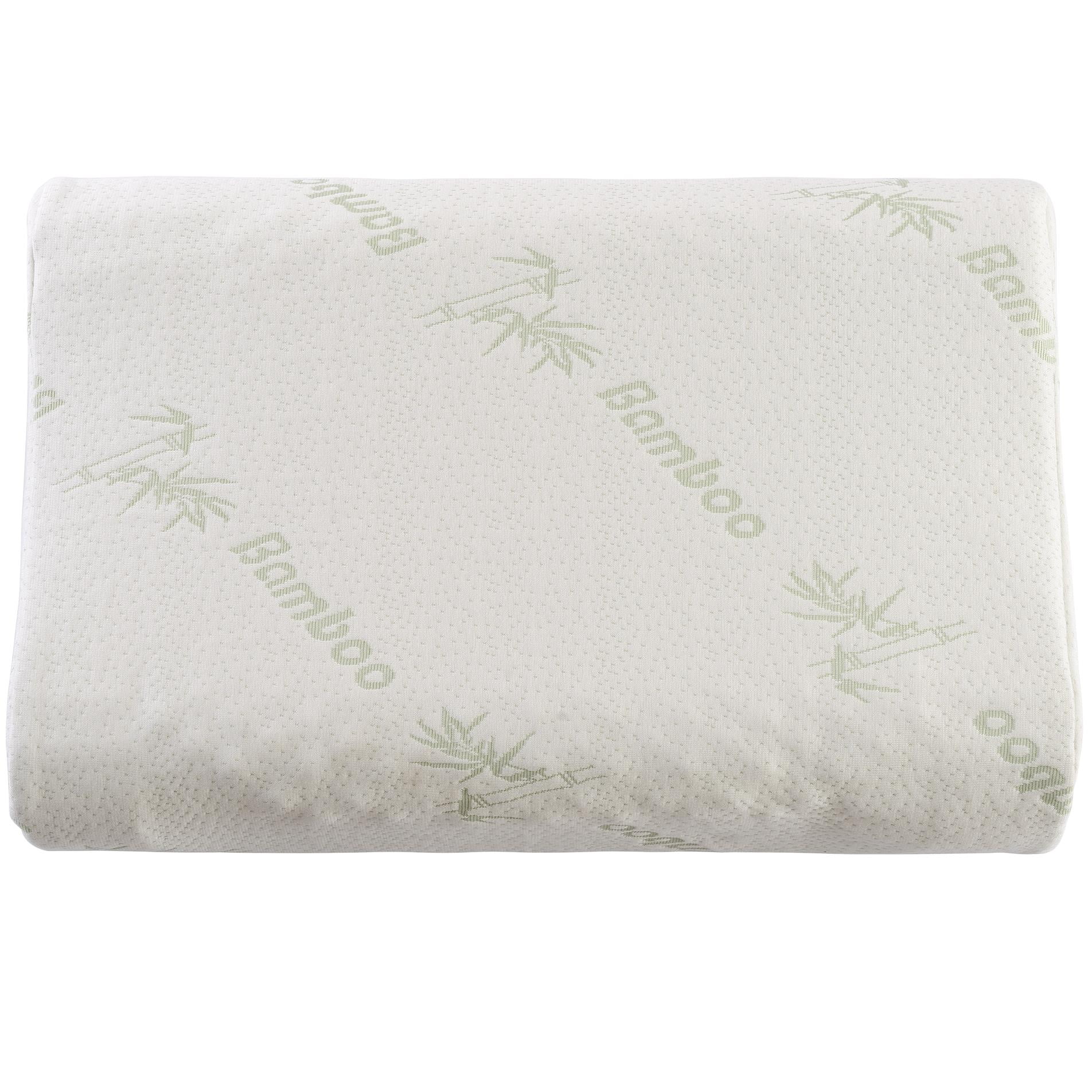 Cheer Collection Contoured Latex Memory Foam Pillow
