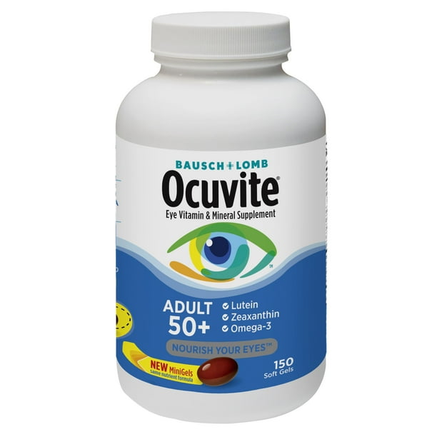 Product of Bausch & Lomb Ocuvite Adult 50+ Eye Vitamin & Mineral