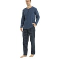 thumbnail image 5 of LANBAOSI Men Pajamas Set Comfy Plaid Flannel Pants And Microfleece Shirt Size XL, 5 of 6
