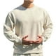 thumbnail image 2 of pstuiky camisa de manga larga para hombre, Sudadera informal de cuello redondo y manga larga para hombre Tops casuales para hombres l, 2 of 6