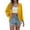 Yellow, variant on Zeagoo Womens Summer Crochet Cardigan Sweaters Lightweight Open Front 3/4 Sleeve Batwing Kimono Boho Knit Cover Ups